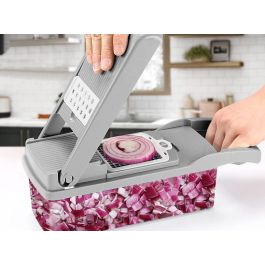 Quttin Cortador-Rallador Multifuncional con Depósito, 32x11.5x11.5 cm (6 Unidades)