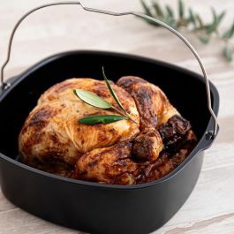 Molde Cuadrado Acero Carbono Naturalia Quid 19,5 cm