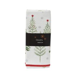 Decoris Mantel Algodón Navidad 140 x 0,10 x 180 cm