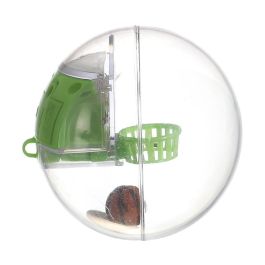 Mister Gadget Bola Juego de Baloncesto con Luces y Sonidos, Incluye Pilas LR44, Colores Surtidos (Rosa, Verde), d.7,5 cm