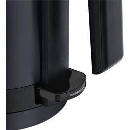WMF 0413140071 KÜCHENminis Hervidor de Agua 0.8L 1800W Negro, Acero Inoxidable, Indicador de Nivel, Protección sobrecalentamiento