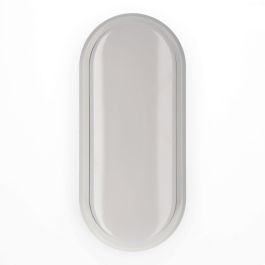 Aplique led oval 18 W 1950 lm 4000 k luz dia ip54 23 x 10,5 x 5,7 cm Aplique led oval 18 W 1950 lm 4000 k luz dia ip54 23 x 10,5 x 5,7 cm