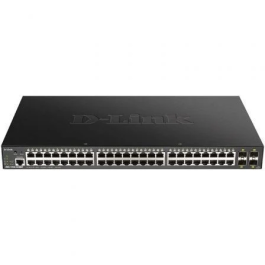 D-Link DGS-1250-52XMP/E Switch Gestionable Smart 52 Puertos RJ-45 10/100/1000 PoE/ SFP Precio: 1038.89000017. SKU: S55157991