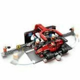 LEGO 60443 City Set de Construcción Parada en Boxes F1 con Equipo Mecánico, Coche Ferrari de Fórmula 1 y Minifiguras