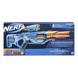 NERF Elite 2.0 Eaglepoint RD-8 Blaster, cañón de 8 dardos, mira y cañón desmontables, incluye 16 dardos