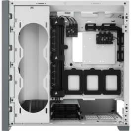 Caja Semitorre ATX Corsair iCUE 5000X RGB Blanco