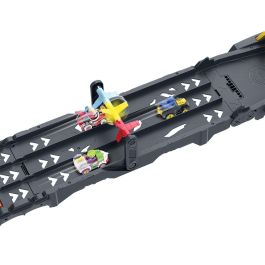 Hot Wheels Hxn21 Pista de Carreras y Camión Transporte Batman RacerVerse, Set 3 Carriles con Vehículos Metálicos Batman y Joker Juguete +4 Años Hot Wheels Hxn21 Pista de Carreras y Camión Transporte Batman RacerVerse, Set 3 Carriles con Vehículos Metálicos Batman y Joker Juguete +4 Años