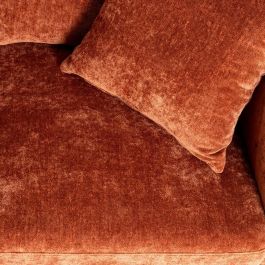 Sofá 2 Plazas Teja Tejido-Madera 165 X 96 X 86 cm