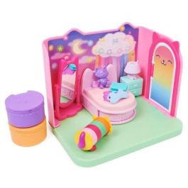 Spin Master 6062037 Casa de Muñecas de Gabby Habitación Dulces Sueños Sueñigata con Figura Kissing Cat, Muebles y Accesorios