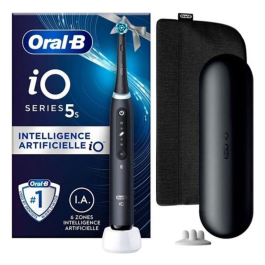 Braun Oral-B IO5 Cepillo de Dientes Eléctrico Vibratorio Adulto Negro, 5 Modos, Bluetooth, Temporizador y Estuche Viaje Precio: 115.49999945. SKU: B1CRR3LBCB