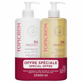Topicrem DA Protect Bálsamo Emoliente 500 ml + Gel Limpiador 500 ml Pack 2 pz - Hidratante Corporal Alivia el Picor Topicrem DA Protect Bálsamo Emoliente 500 ml + Gel Limpiador 500 ml Pack 2 pz - Hidratante Corporal Alivia el Picor Precio: 28.17243. SKU: B14C22LDX6
