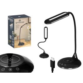 Giftdecor Lampara Flexo Cargador Negro 20x24x20cm USB (Set de 6) Precio: 61.68999991. SKU: B16ZFFZF72