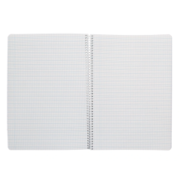 Liderpapel Cuaderno Espiral DIN A4 Tapa Dura 80 Hojas 90gr Cuadro Pautado 2,5mm Lila