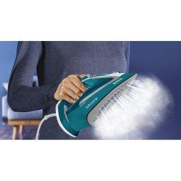 Tefal FV5737 Plancha Vapor Easygliss Plus Suela Durilium 2500W Función Antigoteo Antical Automático 220g/min Golpe de Vapor