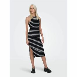 Vestido Only Onlbelfast Stripe Negro