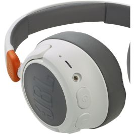 JBL Auriculares Over-Ear JR 460 NC con Noise-Cancelling para Niños – Blancos