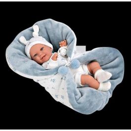 Muñeca elegance 35 cm babyto azul c/manta (muñeco de peso) Muñeca elegance 35 cm babyto azul c/manta (muñeco de peso)