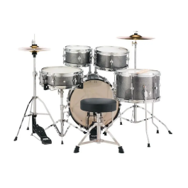 Pearl Batería Roadshow Junior Rsj 1610Bx/0805/10550/1308+1204 & Hw / Grindstone Sparkle Pearl Completa con Platillos Sabian Solar