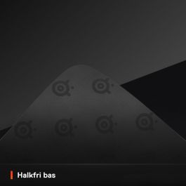 SteelSeries STE1717872076704 Alfombrilla Gaming QcK XXL, superficie microtejida, 900x400x2mm, Negro