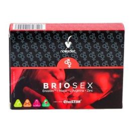 NOVADIET Briosex, Complemento para mejorar el deseo sexual y las relaciones sexuales, Con EnoSTIM y Maca, 30 cápsulas Precio: 26.4999999. SKU: B1HAXJ3JWE