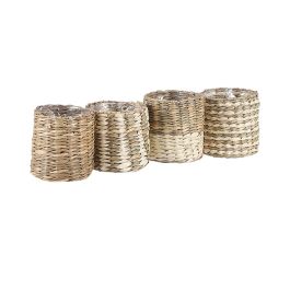 Mica Decorations Cesto modelo Alexis en mimbre Ø7x7cm blanco-beige Precio: 2.6899994. SKU: S7907852