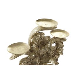 Portavela Glam DKD Home Decor Dorado 12 x 23 x 26 cm Portavela Glam DKD Home Decor Dorado 12 x 23 x 26 cm