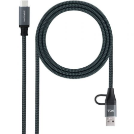 NANOCABLE CABLE USB3.2 GEN2x2 100W,USB-C+A/M-USB-C/M,2M Precio: 7.79000057. SKU: B1GEHSG6KQ