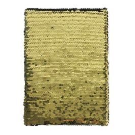 Cerdá Cuaderno Premium Lentejuelas Harry Potter Dorado