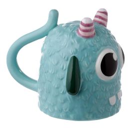 PUCKATOR Taza 3D Monstruo Monstarz Azul 550ml Cerámica