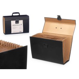 Maletin Compartimentos Negro Asa Pincello 35X26CM (6 Unidades) Precio: 48.50000045. SKU: B12R6YY3N6