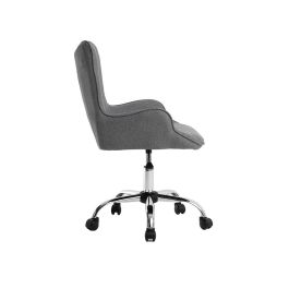 Silla Q-Connect Escritorio Mes Sina Base Metalica Alt Max 960 Anc 570 Prof 620 Ruedas Premium Color Gris