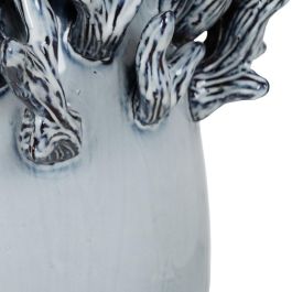 Jarrón Azul Cerámica Decoración 26,50 X 26 X 37 cm