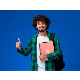 Antartik Cuaderno espiral A4 micro rosa claro, tapa forrada, 80h, 90 gr, cuadro 5mm, 4 taladros