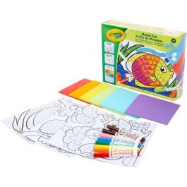 Goliath Taller de mosaico para desarrollar creatividad con 4 tableros, 8 bolígrafos lavables y 6 láminas de espuma precortadas Goliath Taller de mosaico para desarrollar creatividad con 4 tableros, 8 bolígrafos lavables y 6 láminas de espuma precortadas