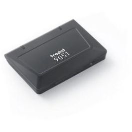 Trodat 9051 Stempelkissen para Sello, Negro, 90 x 50 mm, Carcasa de Plástico Reciclado