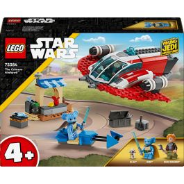 LEGO 75384 The Crimson Firehawk Star Wars Nave Espacial Set Iniciación +4 Años con Minifiguras Nash Durango, Nubs y RJ-83