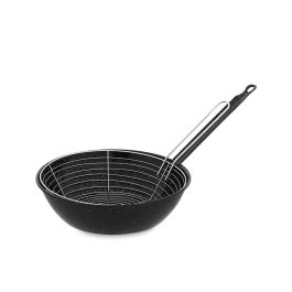 Vaello Sartén freidora con cestillo Ø24 cm, acero laminado recubierto de esmalte, apta para fuego y horno Precio: 12.59000039. SKU: S7908270