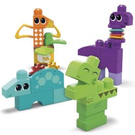 Dinosaurios para construir - MEGA - HKN43 - LADRILLOS DE CONSTRUCCIÓN MEGABLOKS Precio: 32.58999964. SKU: B137KVCT8P