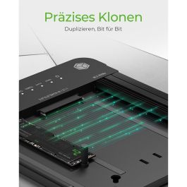 ICY BOX Docking Station para 2.5" SATA y M.2 NVMe - USB 3.2