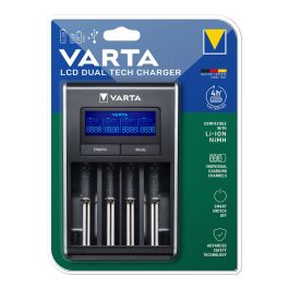 Varta Cargador LCD Dual Tech para Pilas Li-Ion y Ni-MH, 100/240V, 4 Ranuras, USB, Pantalla Indicadora Precio: 59.50000034. SKU: S7908981