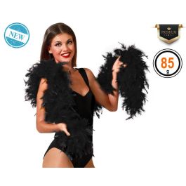 Boa de plumas negra de 85 g para atuendos góticos, bruja, cabaret, años 20 o halloween Precio: 8.49999953. SKU: B15QT75PH7