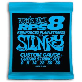 ERNIEBALL Cuerdas de Guitarra Eléctrica Slinky Planas RPS 8-38