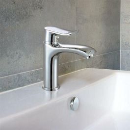 Edouard Rousseau EDR3047404057152 Mezclador de lavabo Rangoon con reductor de caudal, cartucho cerámico Ø 35 mm, acabado Cromo Edouard Rousseau EDR3047404057152 Mezclador de lavabo Rangoon con reductor de caudal, cartucho cerámico Ø 35 mm, acabado Cromo