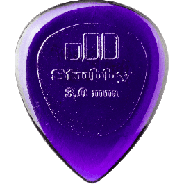 Dunlop Stubby Jazz Nylon Púas Guitarra 3.00 Mm - Pack 24 Unidades
