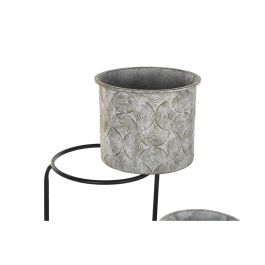 DKD Home Decor Macetero Urban de Metal Color Gris. Medidas: 82 cm Ancho x 25 cm Largo x 81 cm Alto. Característica: Desmontable. DKD Home Decor Macetero Urban de Metal Color Gris. Medidas: 82 cm Ancho x 25 cm Largo x 81 cm Alto. Característica: Desmontable.