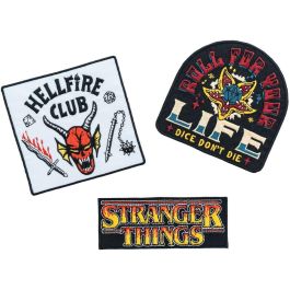 ERIK Set 3 Parches Stranger Things Termoadhesivos/para Coser de Poliéster Precio: 14.49999991. SKU: B1ETLRGAY2