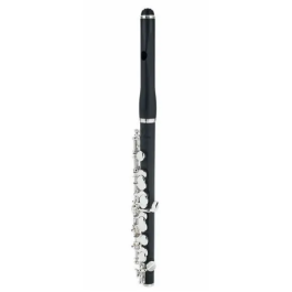 Pearl Flute Flautín Piccolo Pearl Quantz Pfp105E Cabeza y cuerpo de grenaditte, mecanismo de Mi, funda, estuche, kit limpieza