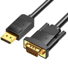 Cable Conversor Vention HBLBI/ VGA Macho - DisplayPort Macho/ 3m/ Negro Precio: 12.50000059. SKU: B1EM8KPHES