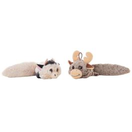 Creaciones Llopis Set de 4 Peluches Surtidos de Animales RAB 4: Ardilla, Husky, Vaca, Tigre - 30 cm de Poliéster Creaciones Llopis Set de 4 Peluches Surtidos de Animales RAB 4: Ardilla, Husky, Vaca, Tigre - 30 cm de Poliéster