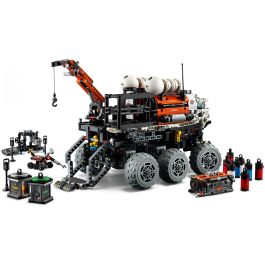 LEGO Technic 42180 Mars Manned Exploration Rover, Vehículo Espacial Tripulado, Juguete de Construcción Inspirado en la Exploración de Marte